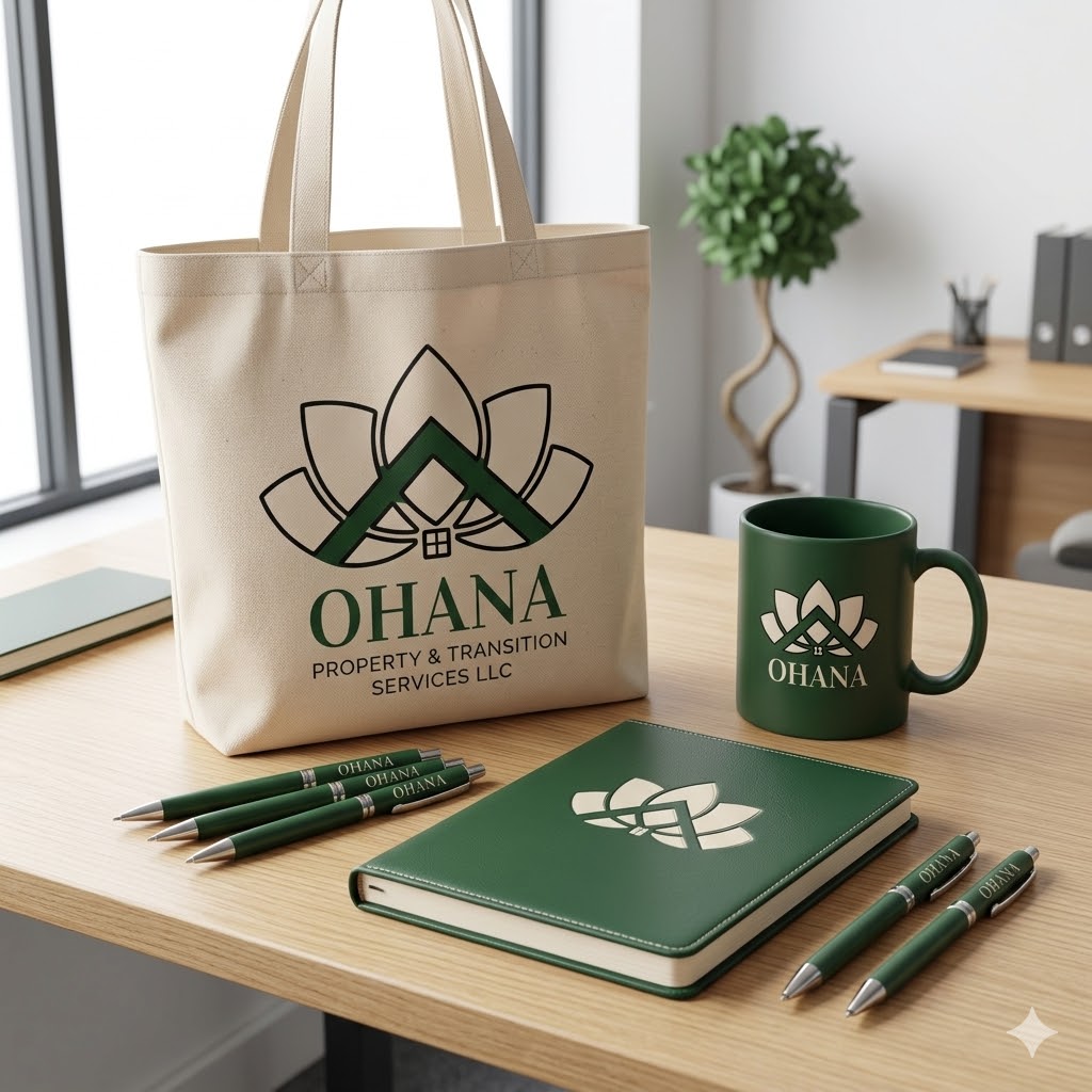 Ohana Property & Transition Services LLC branded materials