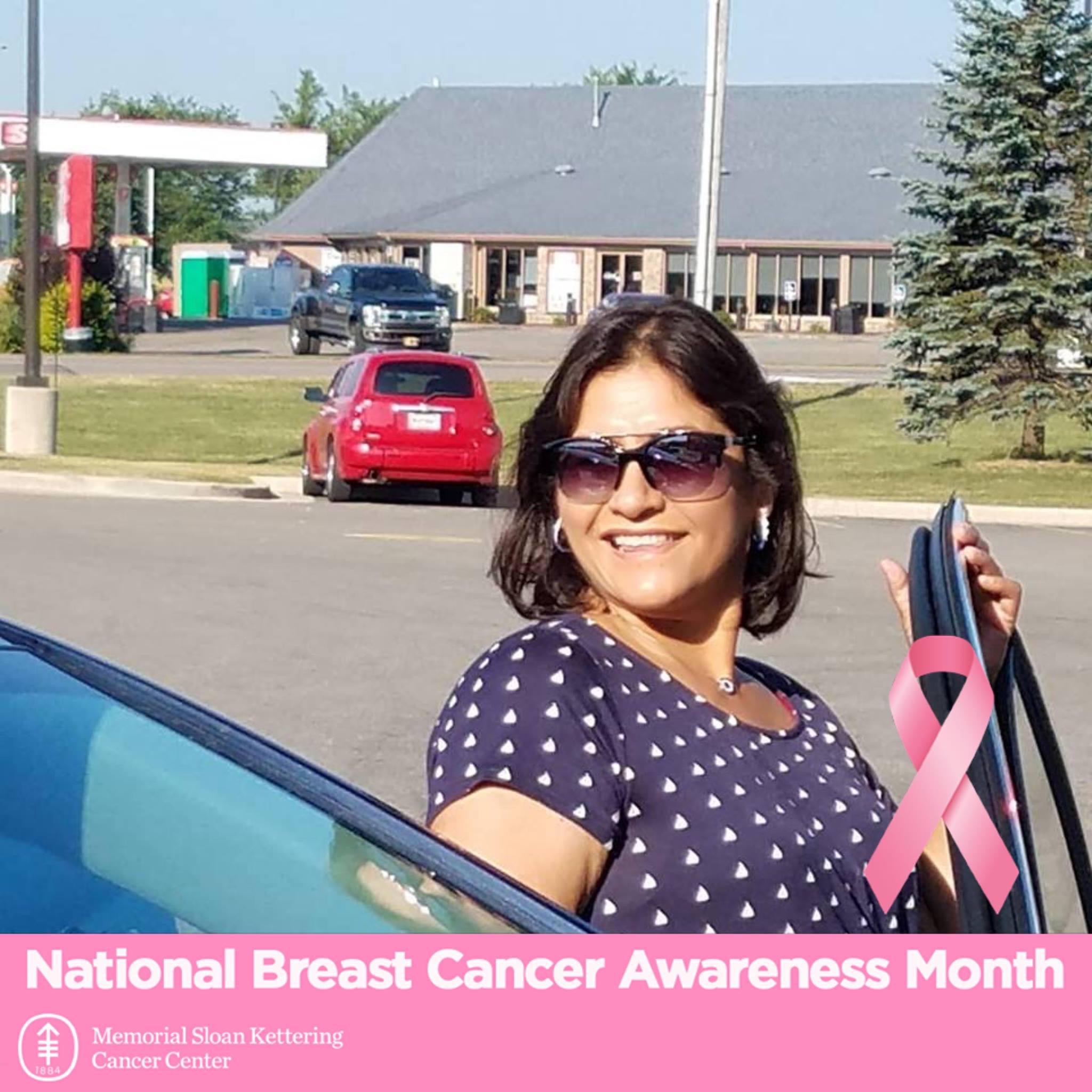 Olga Ortega, founder of Ohana Property & Transition Services and two-time cancer survivor, photographed for breast cancer awareness